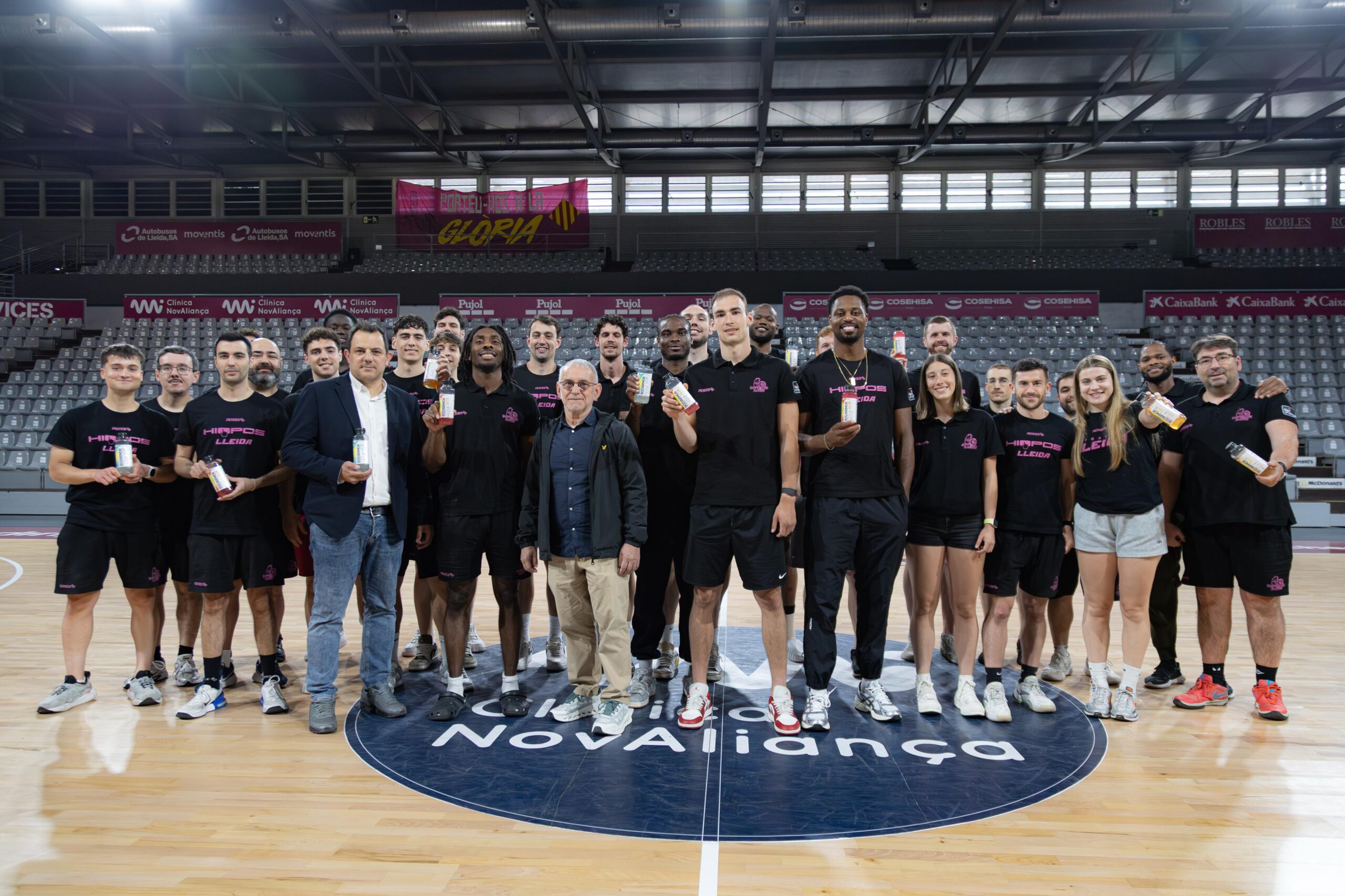 El Força Lleida y Coca-Cola renovamos nuestro compromiso con una cata de la nueva bebida Bodyarmor Lyte